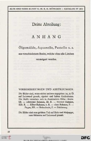 Dritte Abteilung (Nr. 301-376)