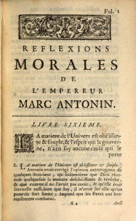 Reflexions Morales De L'Empereur Marc Antonin, 2