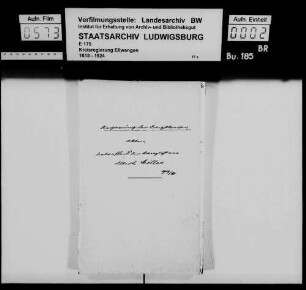 Beamte der Regierung des Jagstkreises
