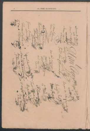 [Facsímile de la Acta de la Jura de la Independencia.]