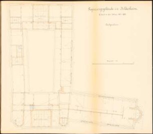 Regierungsgebäude, Hildesheim: Grundriss DG 1:100