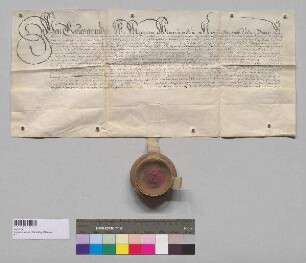 Herzog Maximilian [I.] von Bayern verkauft dem Dr. Johann Gabler, Kanzler und fürstlichem Rat zu Straubing, die Kanzleibehausung zu Straubing gegenüber dem Mauthaus. S: Herzog Maximilian I. von Bayern