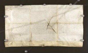 1621 Apr. 01. Stadtobligation über 1000 Thaler (500 AlbertsThaler und 500 gute harte Kopfstücke) von M. Georg Köhne (s. U 1625).