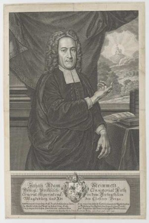 Bildnis des Johann Adam Steinmetz