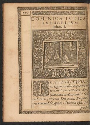 Dominica Iudica, Evangelium Iohan. 8.