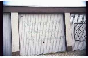 Nimmand ist allein sagt: Oli diddelmann