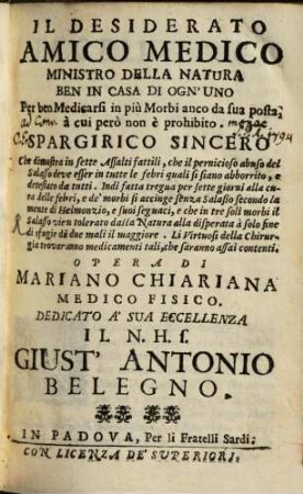 Il desiderato amico medico