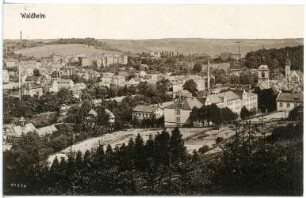 Waldheim. Blick auf Waldheim