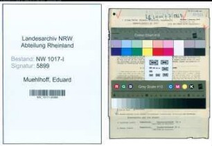 Entnazifizierung Eduard Muehlhoff , geb. 22.01.1882 (Kaufmann)