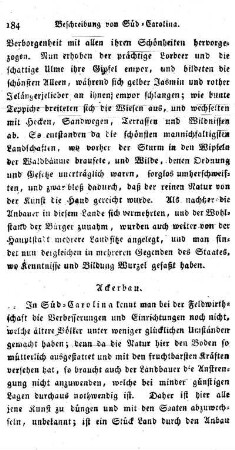 Ackerbau.