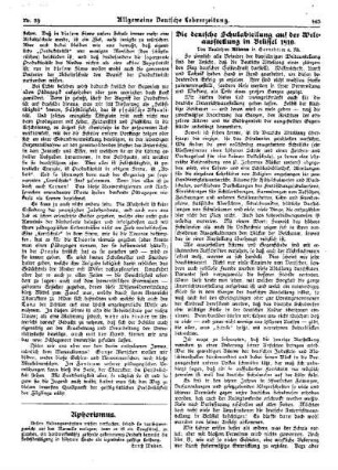 Die deutsche Schulabteilung auf der Weltausstellung in Brüssel 1910