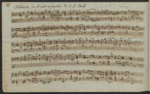 Fantasien and Fugen; org; a-Moll; BWV 904