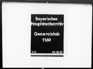 Manöver I. gegen III. bayerisches Armeekorps