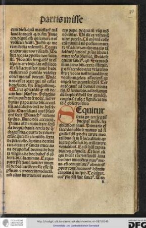 Sequitur sexta pars tertie partis principalis misse scilicet ablutio manuum.