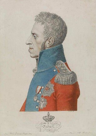 Bildnis von Friedrich VI. (1768-1839), König von Dänemark