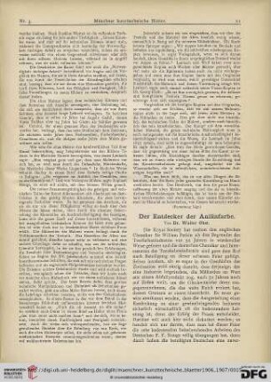 3: Der Entdecker der Anilinfarbe