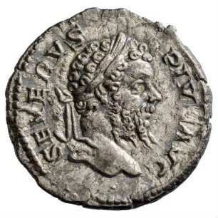 Münze, Denar, 207 n. Chr.