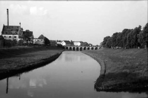 Rastatt: Murg und Bogenbrücke
