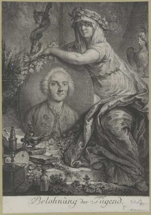 Bildnis des Johann Nathanael Lieberkühn