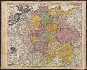Imperium Romano-Germanicum In Suos Circulos Divisum : Cum Privilegio Sac. Cæs. Majest.