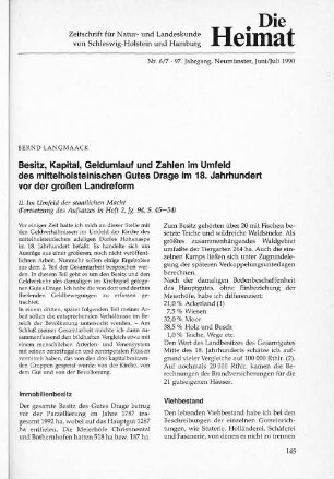 Nr. 6/7 - 97. Jahrgang, Neumünster, Juni/Juli 1990