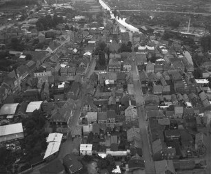 Stadtmitte von Grabow : Blickrichtung Südwesten