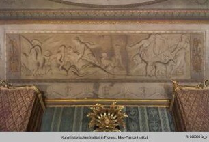 Toilette der Venus und Episoden der Venusgeschichte in Grisaille : Verwundete Venus