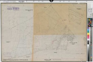 Velen (Velen), Umlegung Velen, Planblatt 7,2 Waldvelen