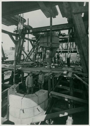 Eisenbahnbrücke über die Havel, Rathenow, 1924-1925