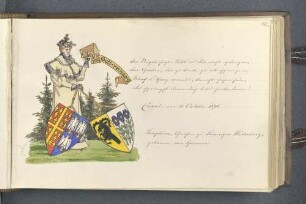 [Stammbucheintrag Josephine zu Leiningen-Westerburg]