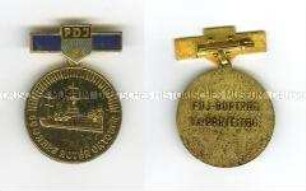 Medaille "FDJ-Auftrag IX. Parteitag"