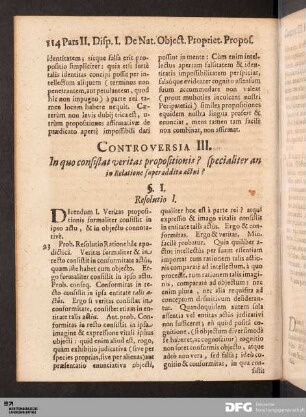Controversia III.