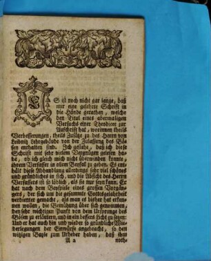 Erläuterungen des Satzes des zureichenden und determinirenden Grundes