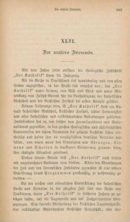 669-672 An unsere Freunde