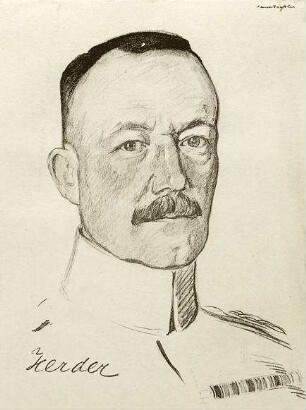 Herder, Hermann; Major der Landwehr, geboren am 14.11.1864 in Freiburg