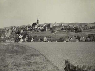 Bautzen, Stadtansicht von Nordwesten