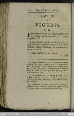 Cap. IX. De Figuris