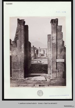 Casa di Pansa, Casa di Cnaeius Alleius Nigidius Maius, Pompeji