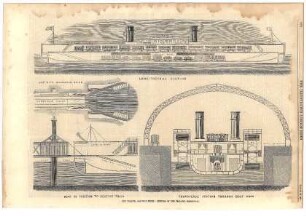 The Channel Railway Ferry: Sections of the proposed Steam-Boat