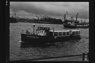 Wilhelmsburg, Hadag.- Hafen-Dampfschiffahrt AG, Hamburg