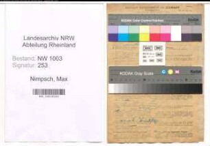 Entnazifizierung Max Nimpsch , geb. 27.04.1897 (Maurerpolier)