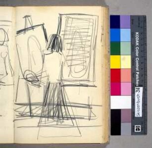 Roberte im Atelier