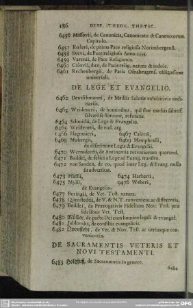 De Sacramentis Veteris Et Novi Testamenti.
