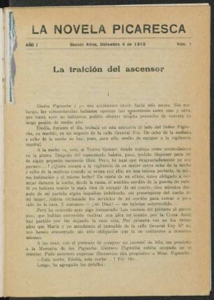 1918000100: La traición del ascensor