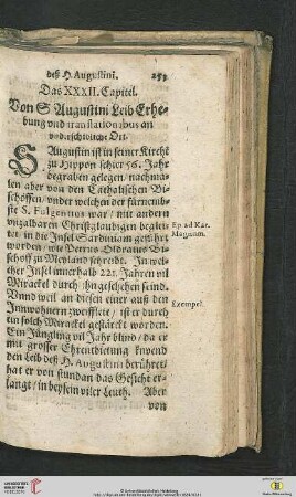Das XXXII. Capitel