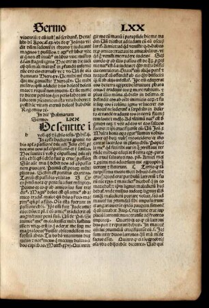 In die Psalmarum Sermo. LXX