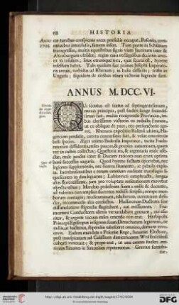 Annus M.DCC.VI.