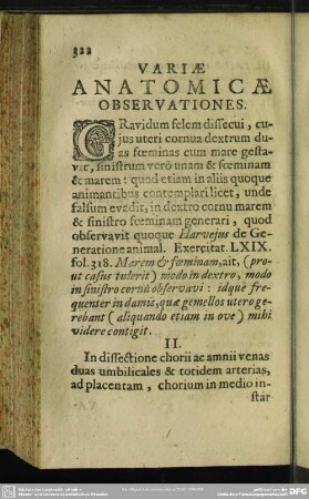 [Olai Rudbeck] Variae Anatomicae Observationes