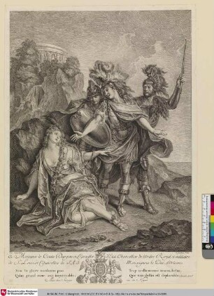 [Renaud abandonnant Armide; Rinaldo verbannt Armida]