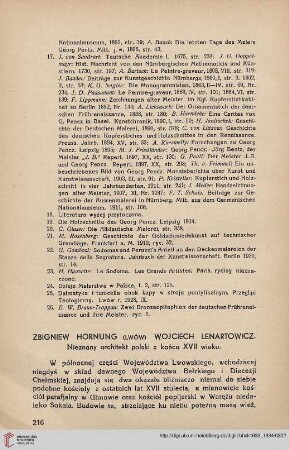 2: Wojciech Lenartowicz : Nieznany architekt polski z końca XVII wieku